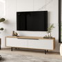 Hanah Home Soporte para TV ON1-SW Roble y Blanco